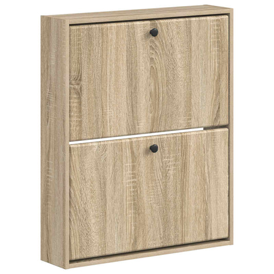 Wall-Mounted Shoe Cabinet BREDA 71 x 17 x 86 cm Engineered Wood