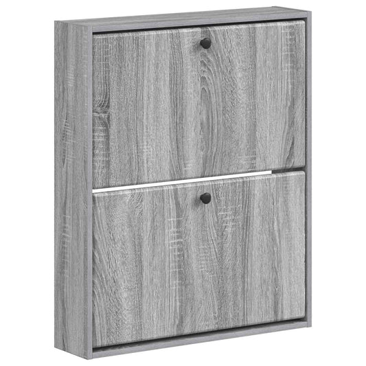 Wall-Mounted Shoe Cabinet BREDA 71 x 17 x 86 cm Engineered Wood