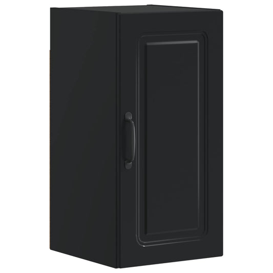Bathroom Wall Cabinet UTRECHT Black 30 x 31 x 59 cm