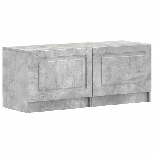 TV Cabinet Concrete Grey Engineered Wood