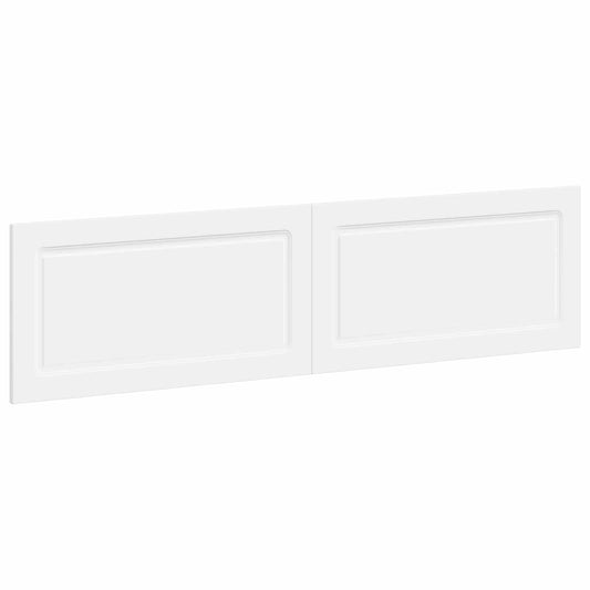 Wall-Mounted Headboard UTRECHT White Engineered Wood