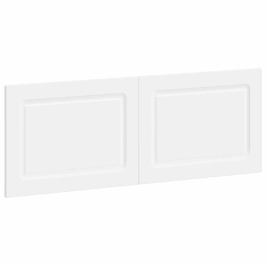 Wall-Mounted Headboard UTRECHT White Engineered Wood