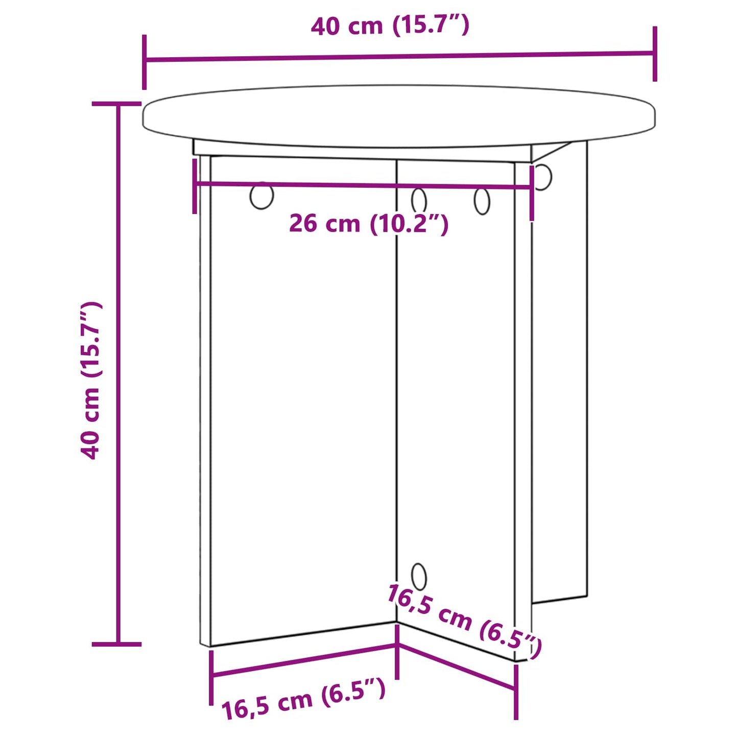 Plant Stand 2 pcs Concrete Grey 40 x 40 x 40 cm Engineered Wood