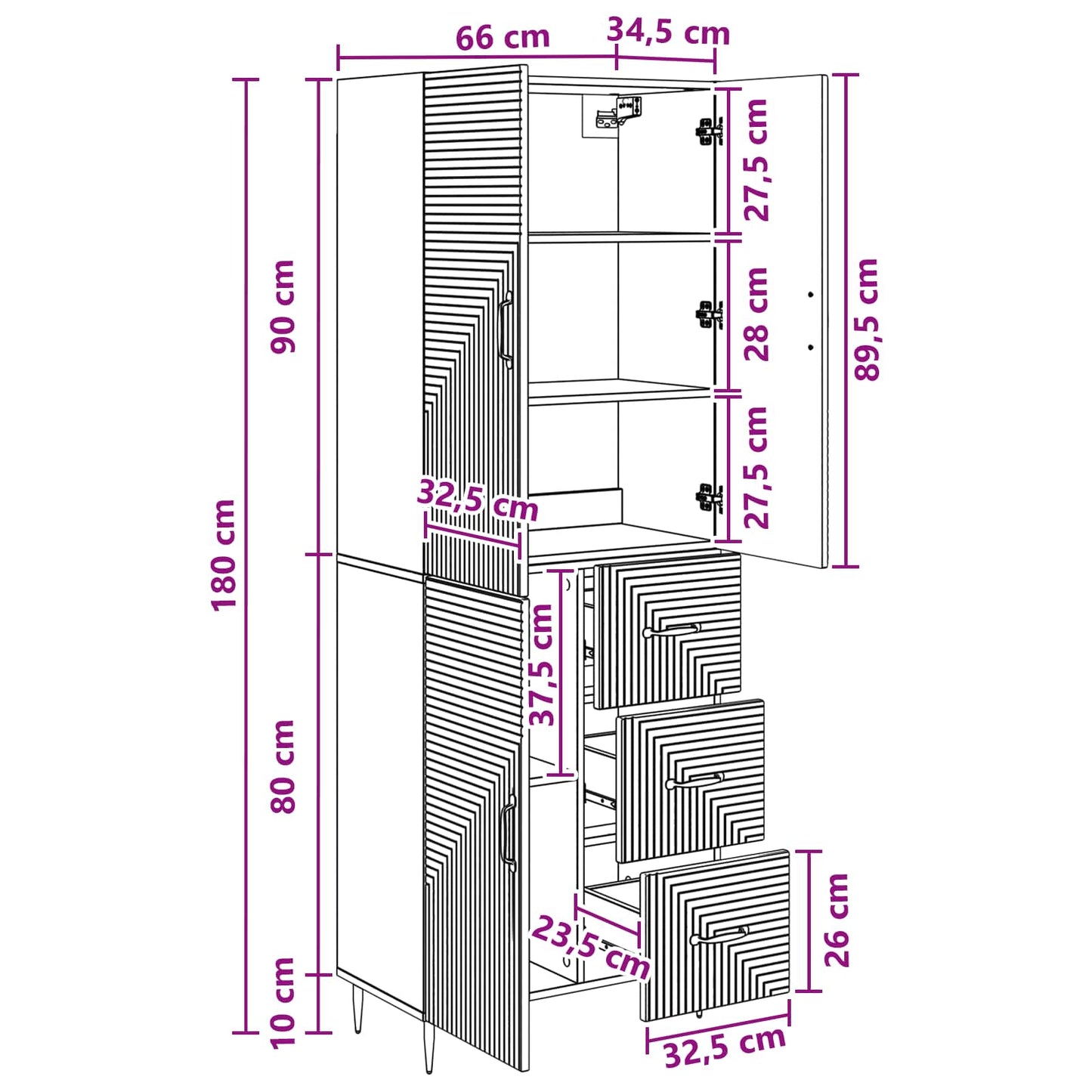 Cabinet Set 2 pcs Grey Sonoma Engineered Wood