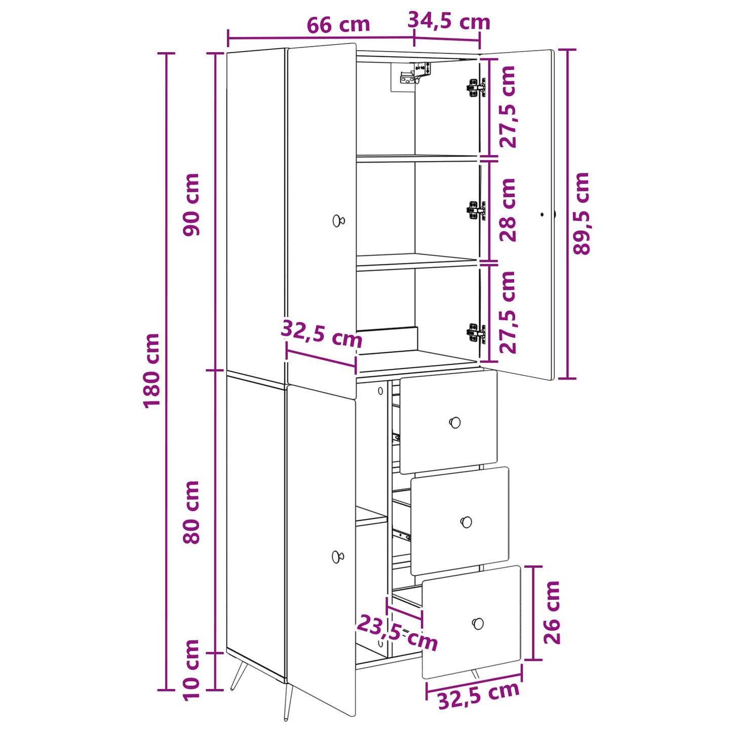 Cabinet Set 2 pcs Old Wood Engineered Wood