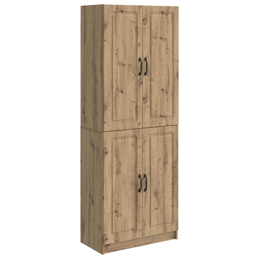 Cabinet Set 2 pcs Artisan Oak 66 x 34.5 x 87 cm Engineered Wood