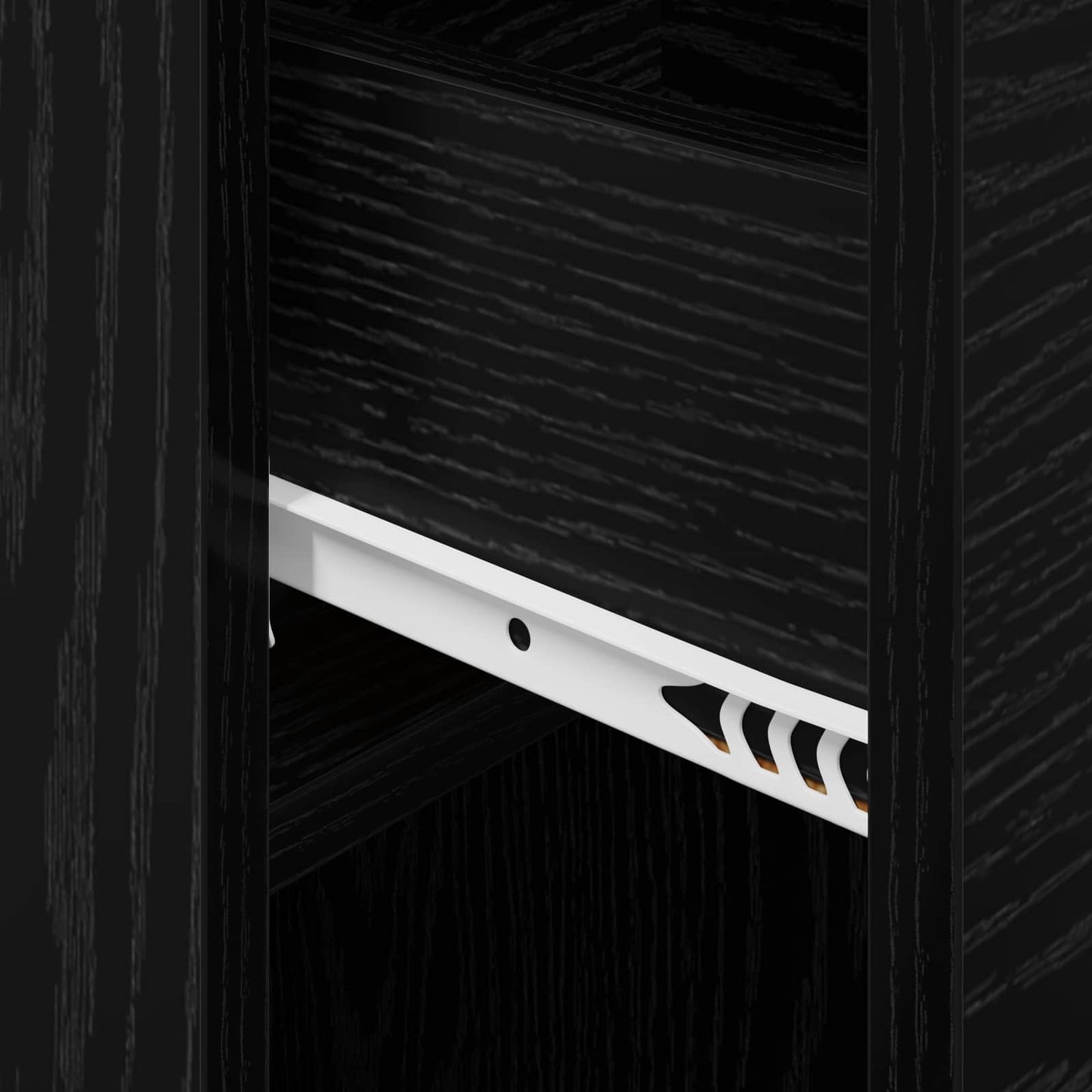 Bed Cabinet 2 pcs Black Oak 29 x 31.5 x 49 cm Engineered Wood