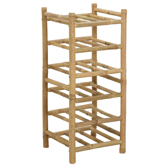 Wine Rack Bamboo Natural