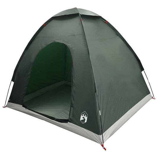 Camping Tent 2-Person Army Green 185T Polyester with PU coating