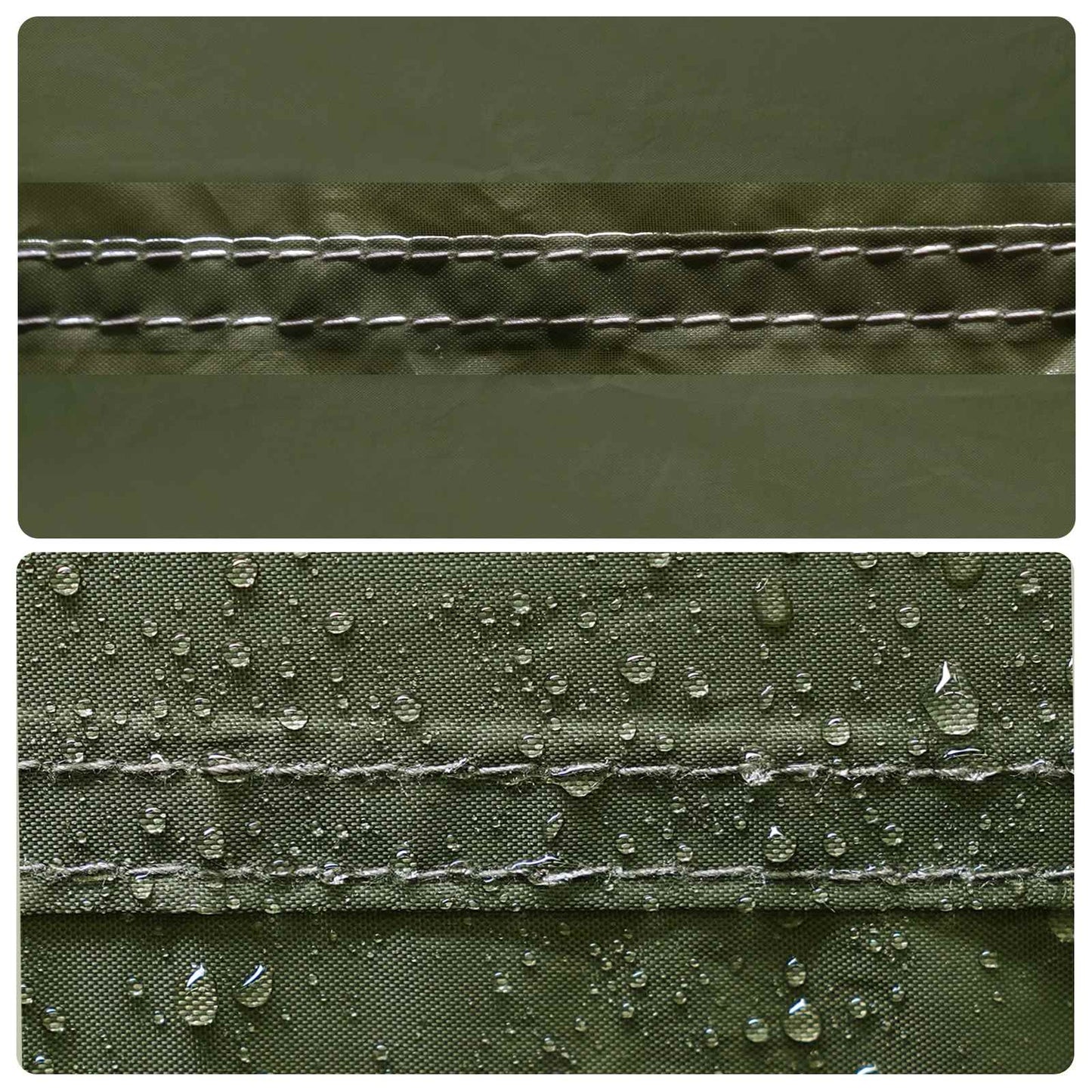 Tunnel Tent Olive Green 400 x 260 x 200 cm Polyester and Steel