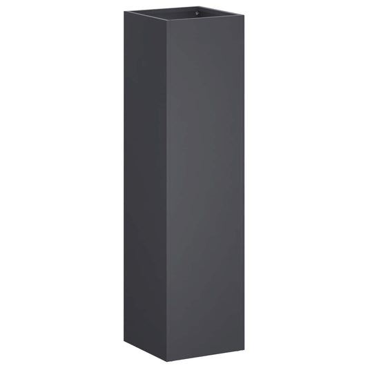 Garden Planter Anthracite 20 x 20 x 75 cm Cold-rolled Steel