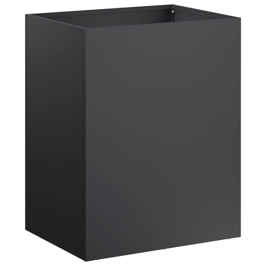 Garden Planter Black 40 x 30 x 40 cm Cold-rolled Steel
