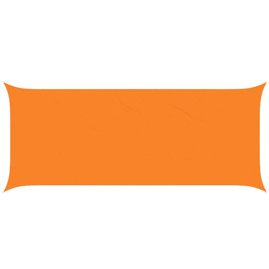 Sun Shade Sail Orange 2.5 x 6 m 100% Polyester Oxford