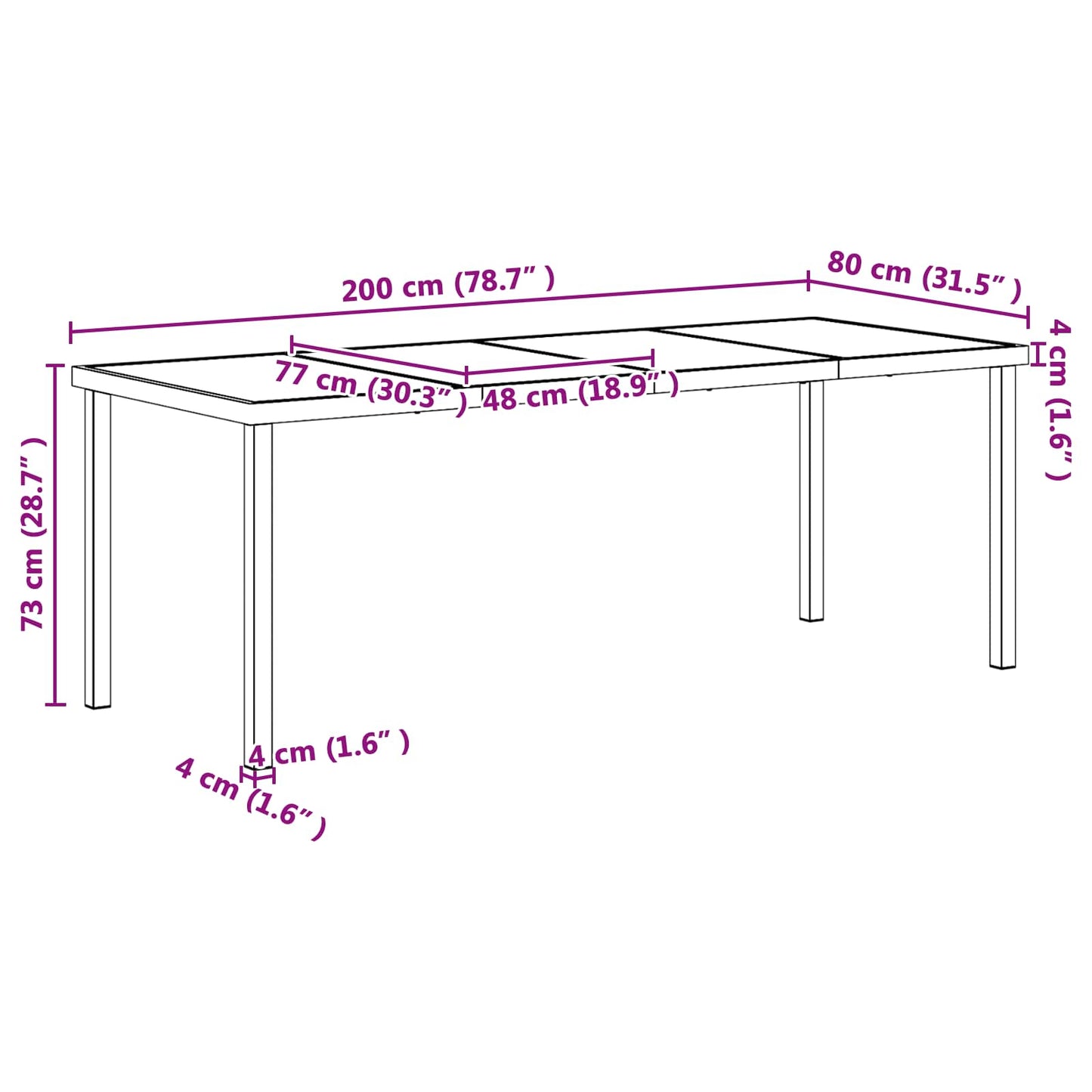 Outdoor Furniture Set 9 pcs Black and Anthracite Textilene