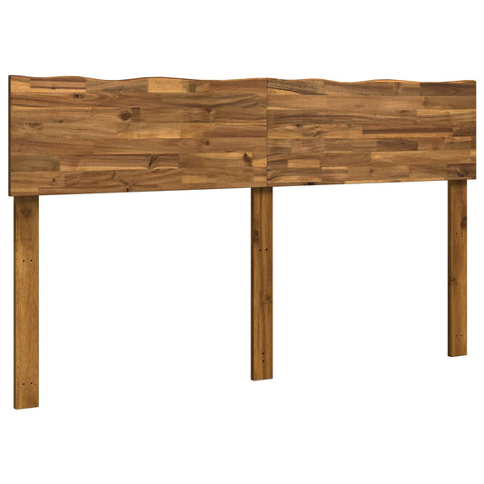 Live Edge Headboard ROSTOCK Natural 160 cm Solid Acacia Wood