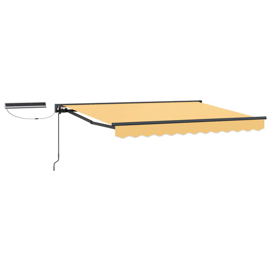 Electric Retractable Awning Sand 4.5 x 3.5 m