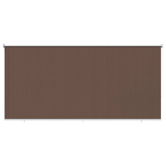 Outdoor Roller Blind 90% UV Block Taupe 350 x 140 cm HDPE
