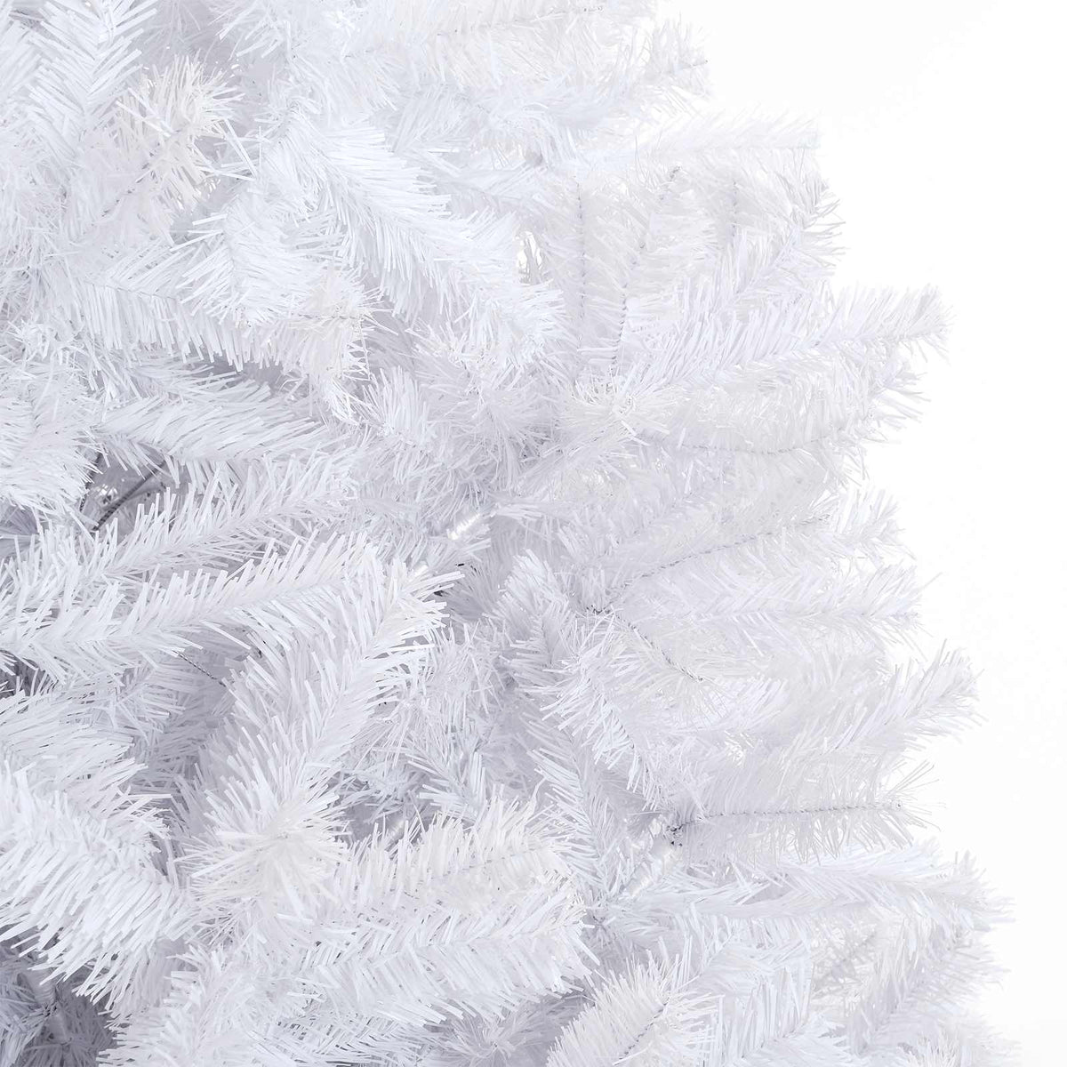Artificial Christmas Tree with Stand White 400 cm PVC and Steel