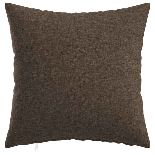 Cushion Cover 6 pcs HEERLEN Taupe 30 x 30 cm Fabric