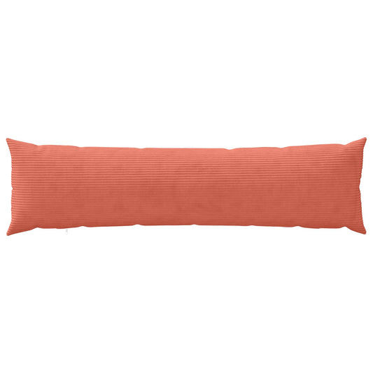 Cushion Cover 2 pcs HEERLEN Red Orange 40 x 145 cm Corduroy