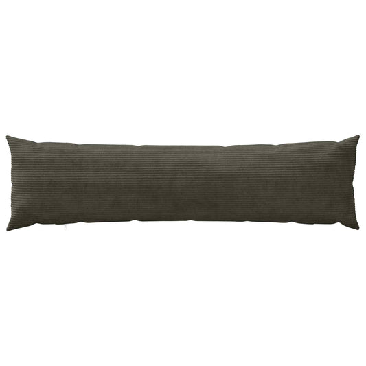 Cushion Cover HEERLEN Anthracite 40 x 145 cm Corduroy