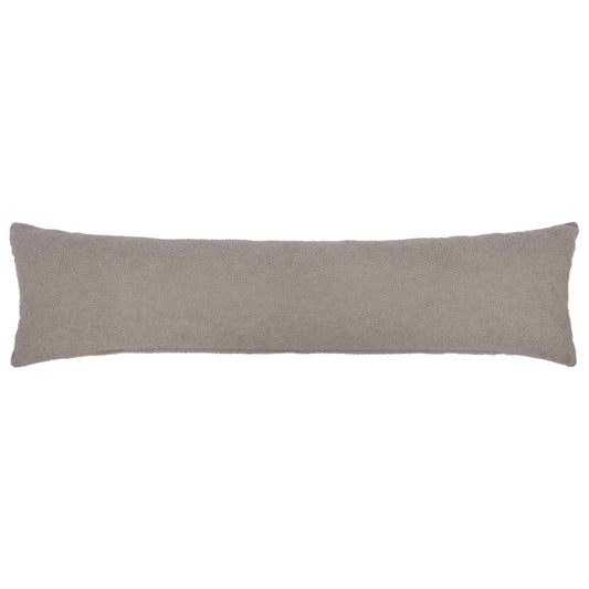 Cushion Cover HEERLEN Light Grey 40 x 145 cm Bouclé