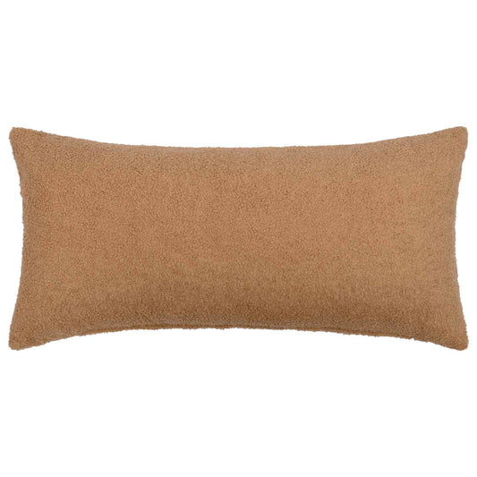 Cushion Cover 2 pcs HEERLEN Beige 40 x 70 cm Bouclé