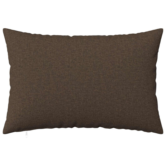 Cushion Cover 2 pcs HEERLEN Taupe 50 x 80 cm Fabric
