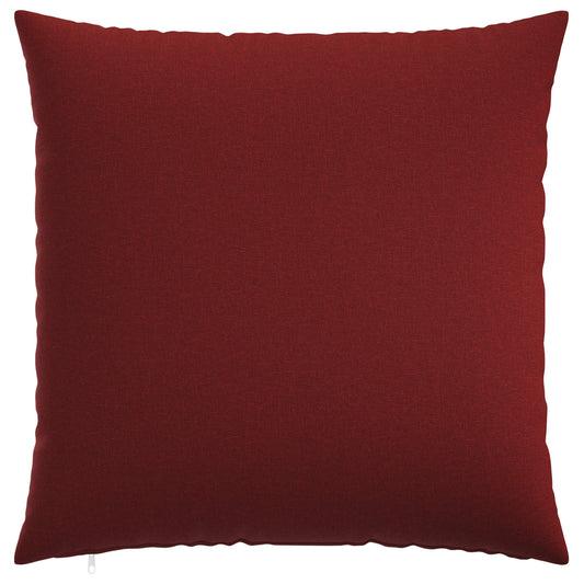 Cushion Cover 2 pcs HEERLEN Wine Red 65 x 65 cm Fabric