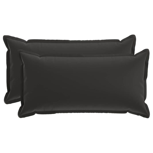 Cushion Cover 2 pcs HOUTEN Multicolour 40 x 80 cm Polyester