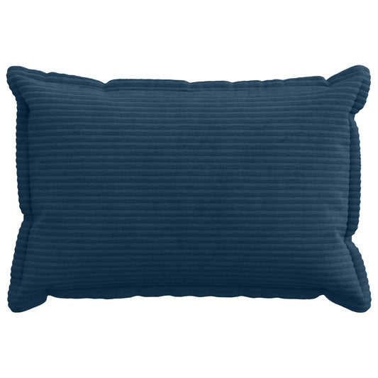 Cushion Cover 2 pcs HOUTEN Navy Blue 50 x 70 cm Corduroy