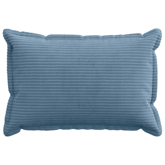 Cushion Cover 2 pcs HOUTEN Blue 50 x 75 cm Corduroy