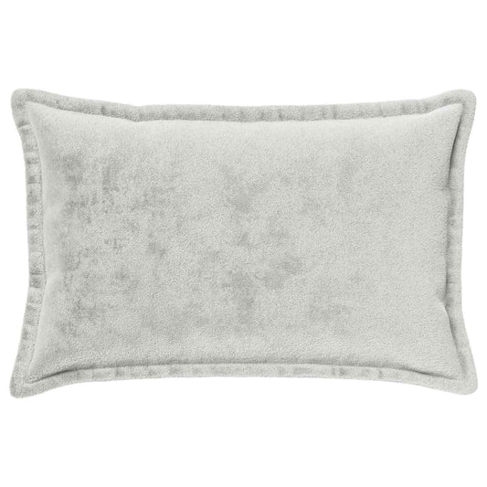 Cushion Cover 2 pcs HOUTEN Light Grey 50 x 80 cm Flannel