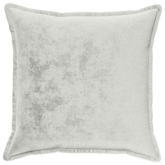 Cushion Cover 2 pcs HOUTEN Light Grey 55 x 55 cm Flannel