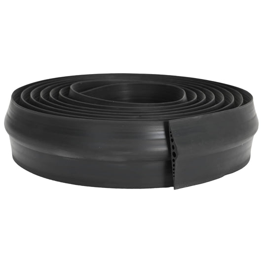 Garage Floor Seal Black 155 x 28 mm 5.5 m EPDM Rubber
