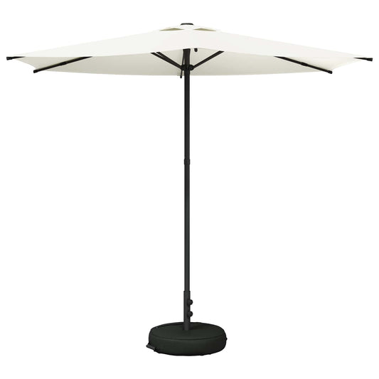Garden Parasol with Base 270 x 270 cm Polyester Rectangular