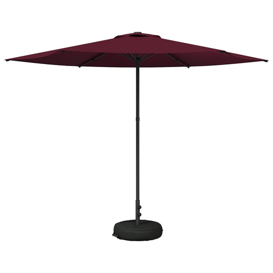 Garden Parasol with Base 300 x 300 cm Polyester Rectangular