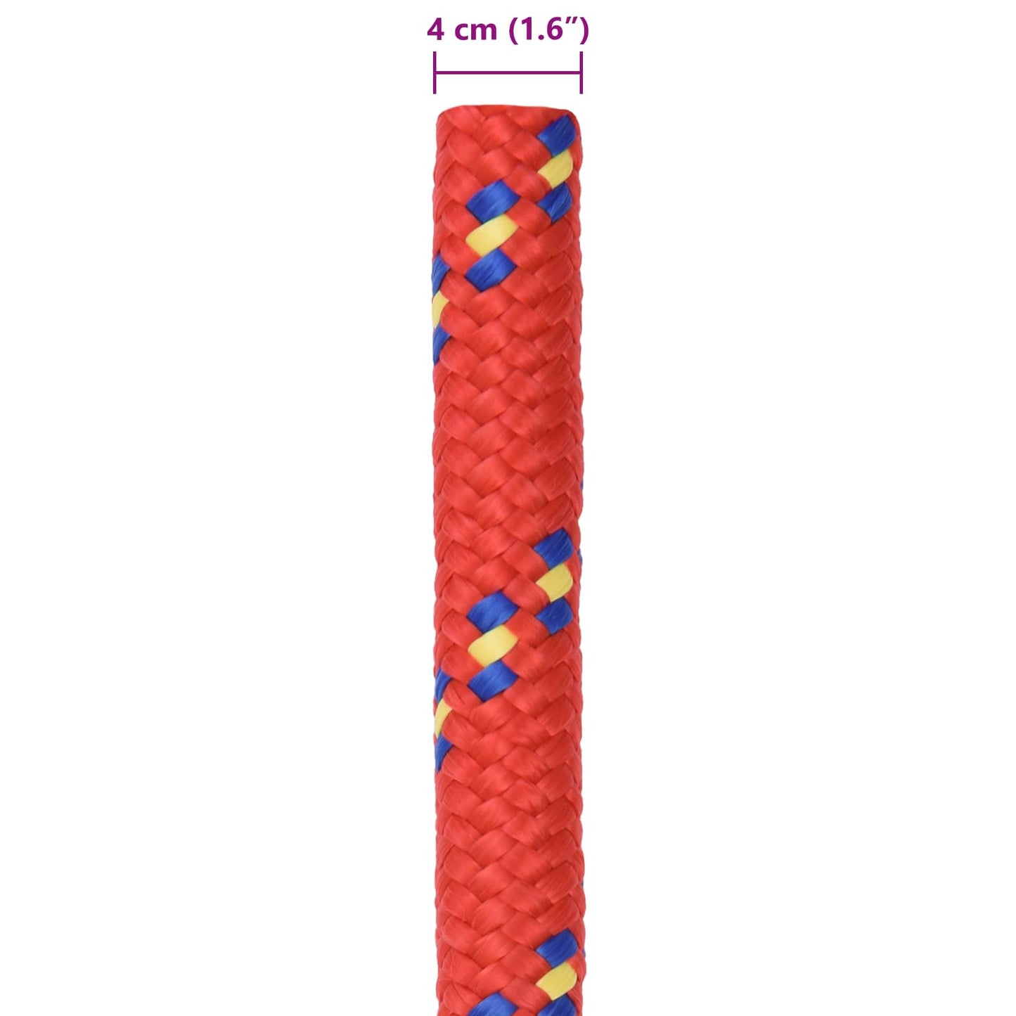 Boat Rope 4 mm 5 m Red