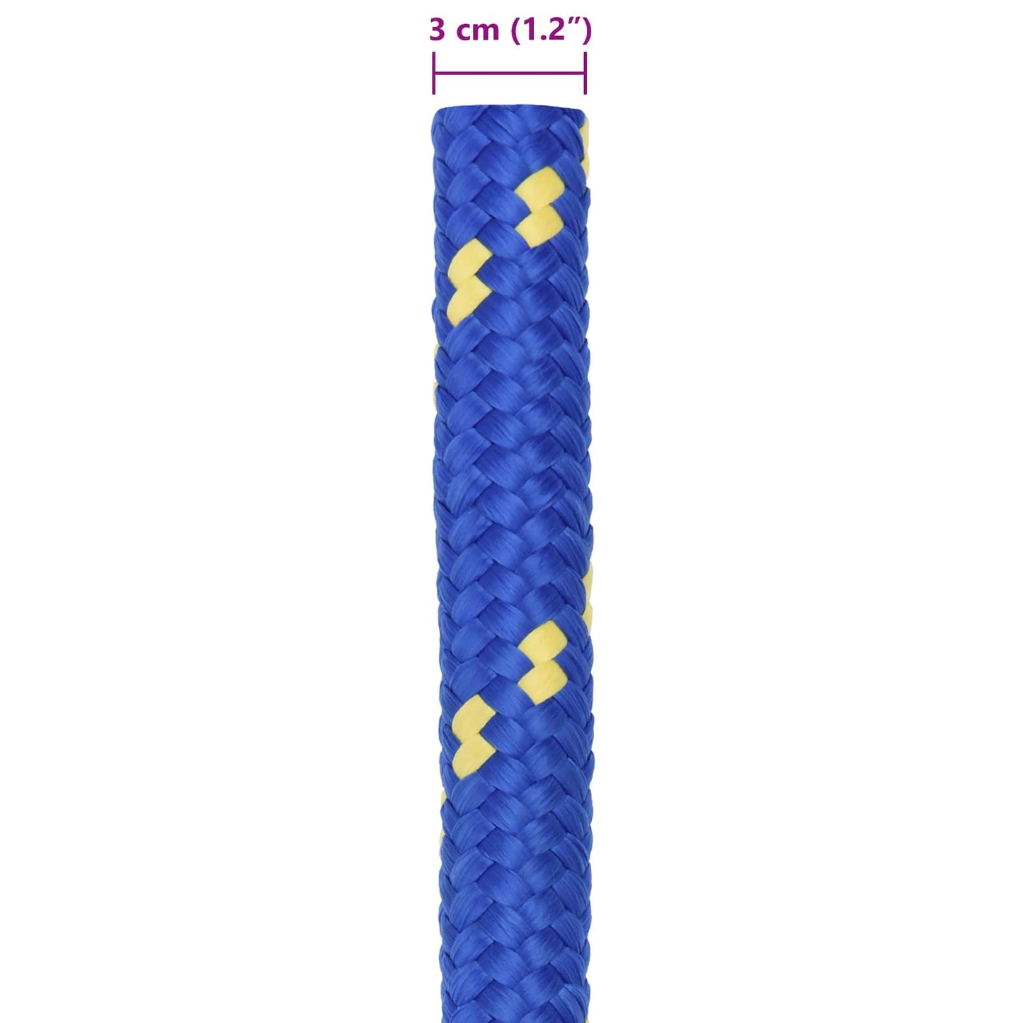 Boat Rope 3 mm 50 m Blue PP