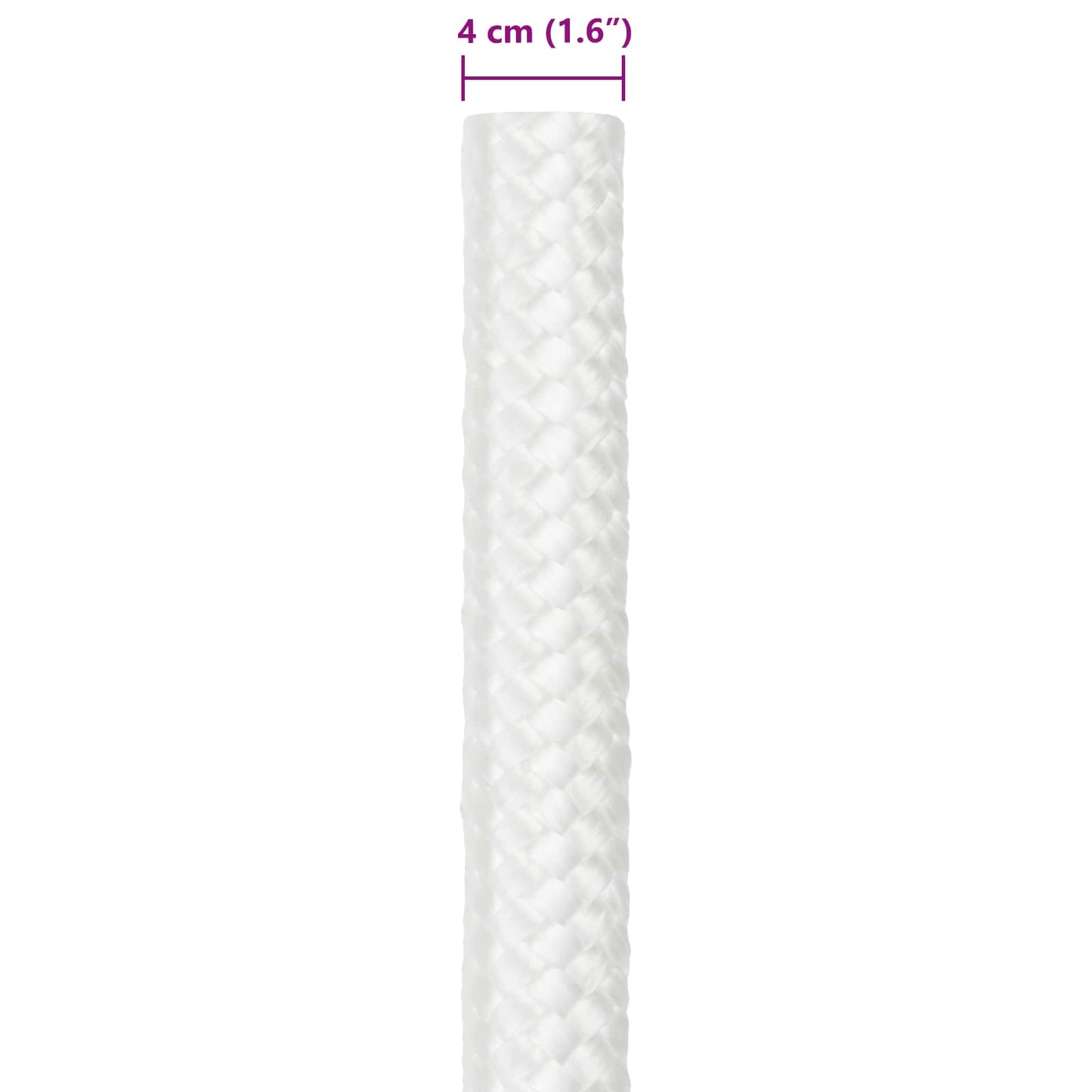 Boat Rope 4 mm 25 m White
