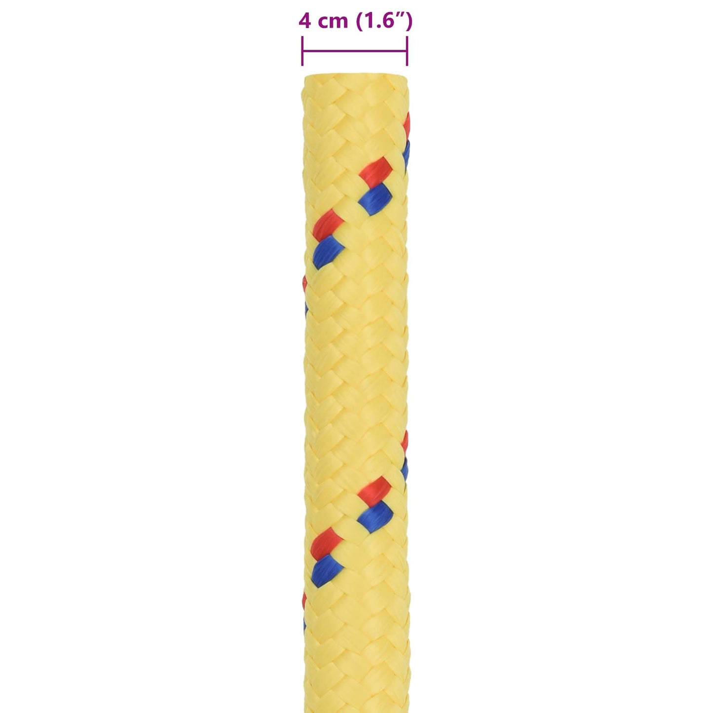 Boat Rope 4 mm 10 m Yellow
