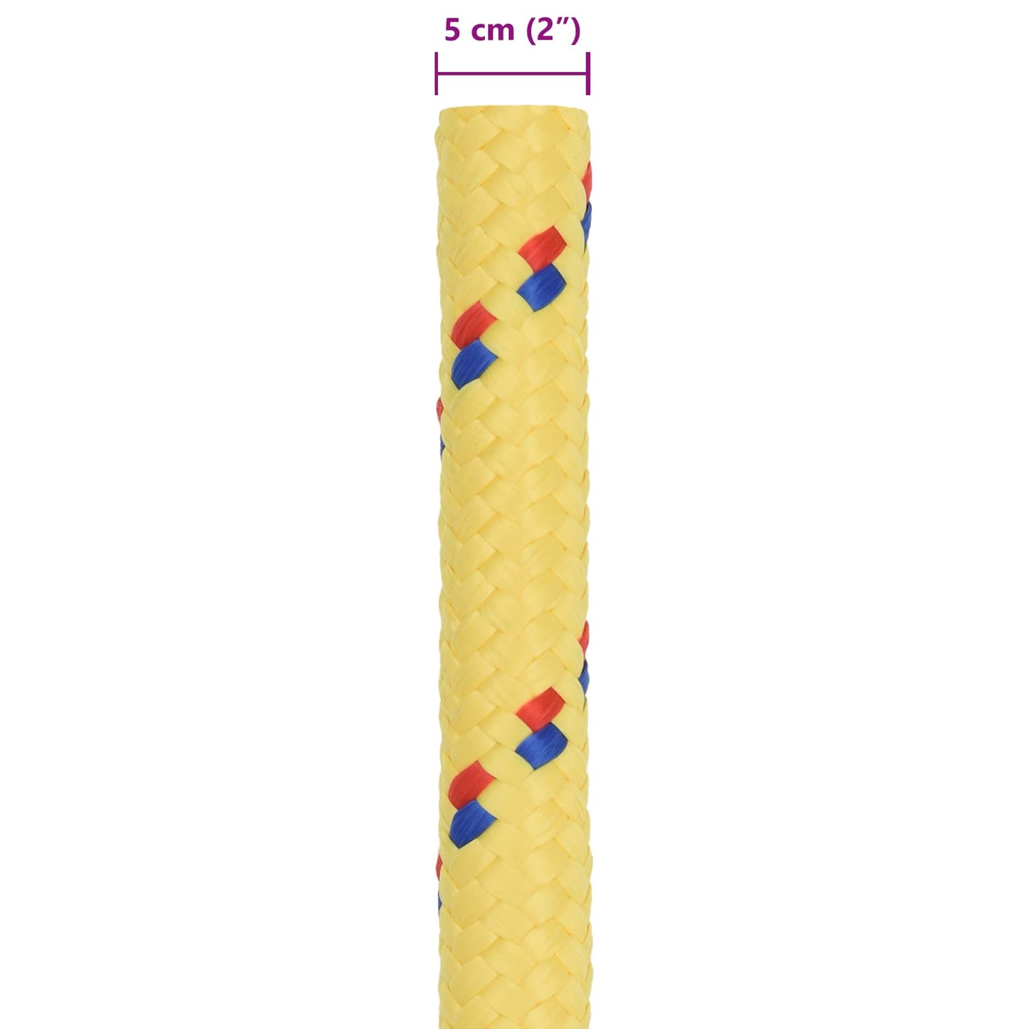 Boat Rope 5 mm 10 m Yellow