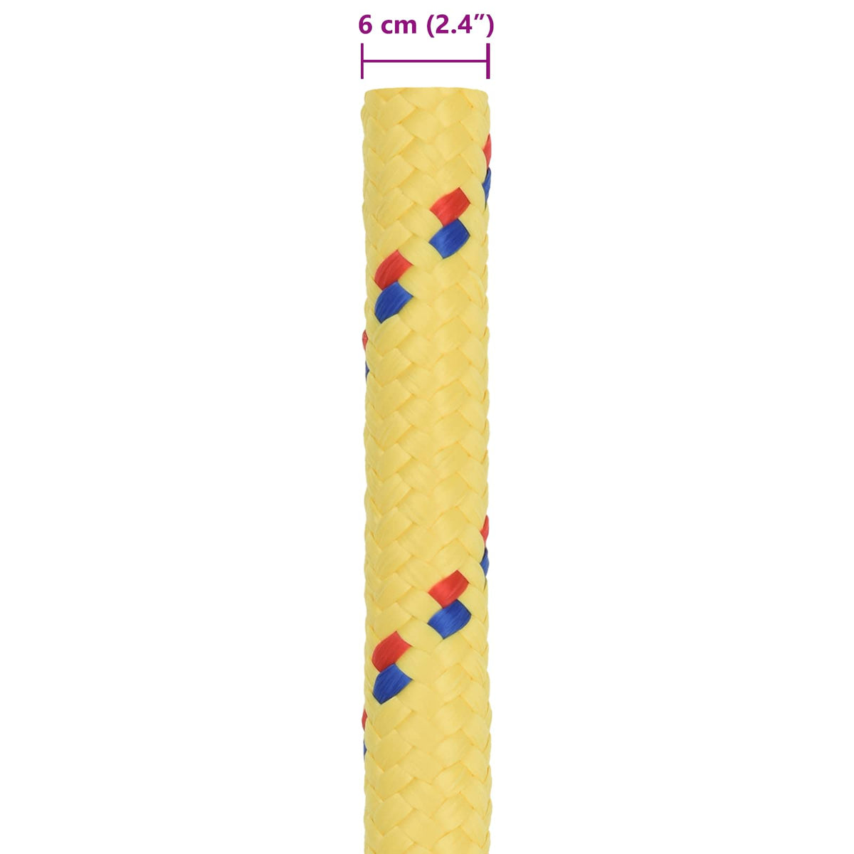 Boat Rope 6 mm 5 m Yellow