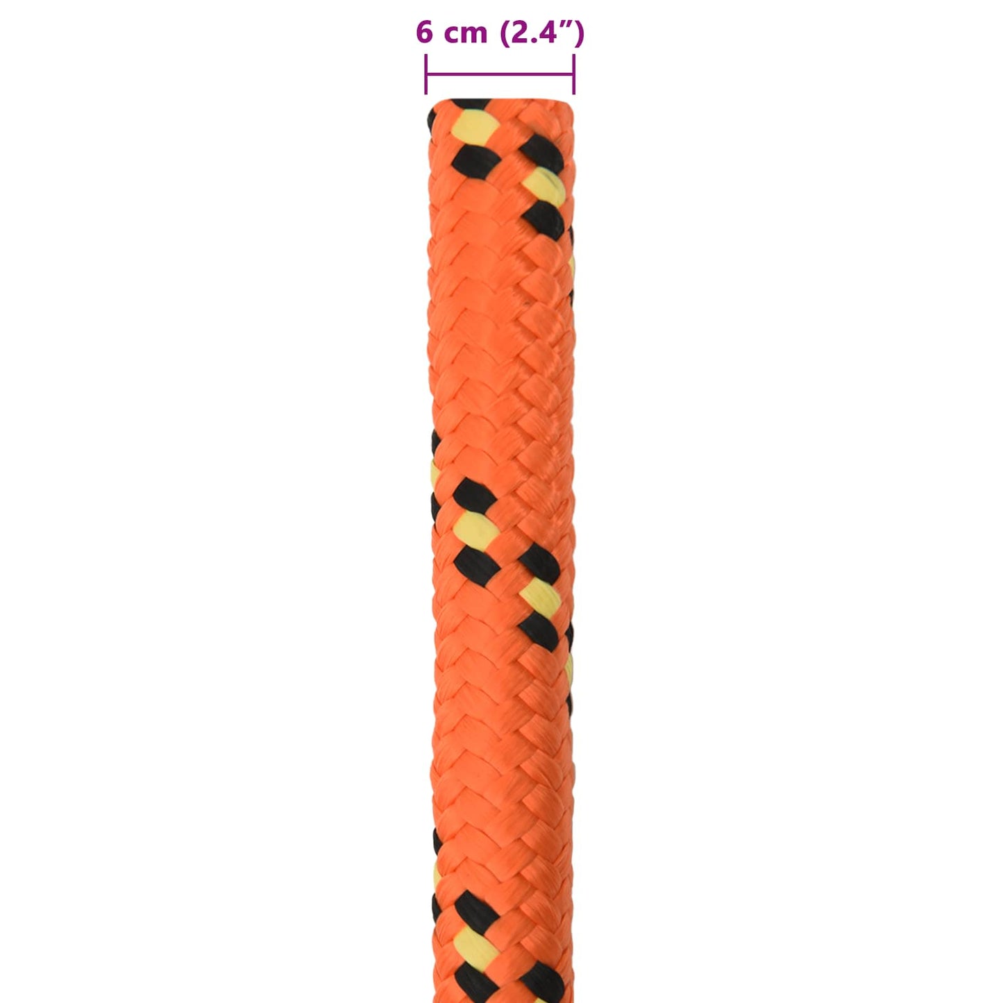 Boat Rope 6 mm 10 m Orange