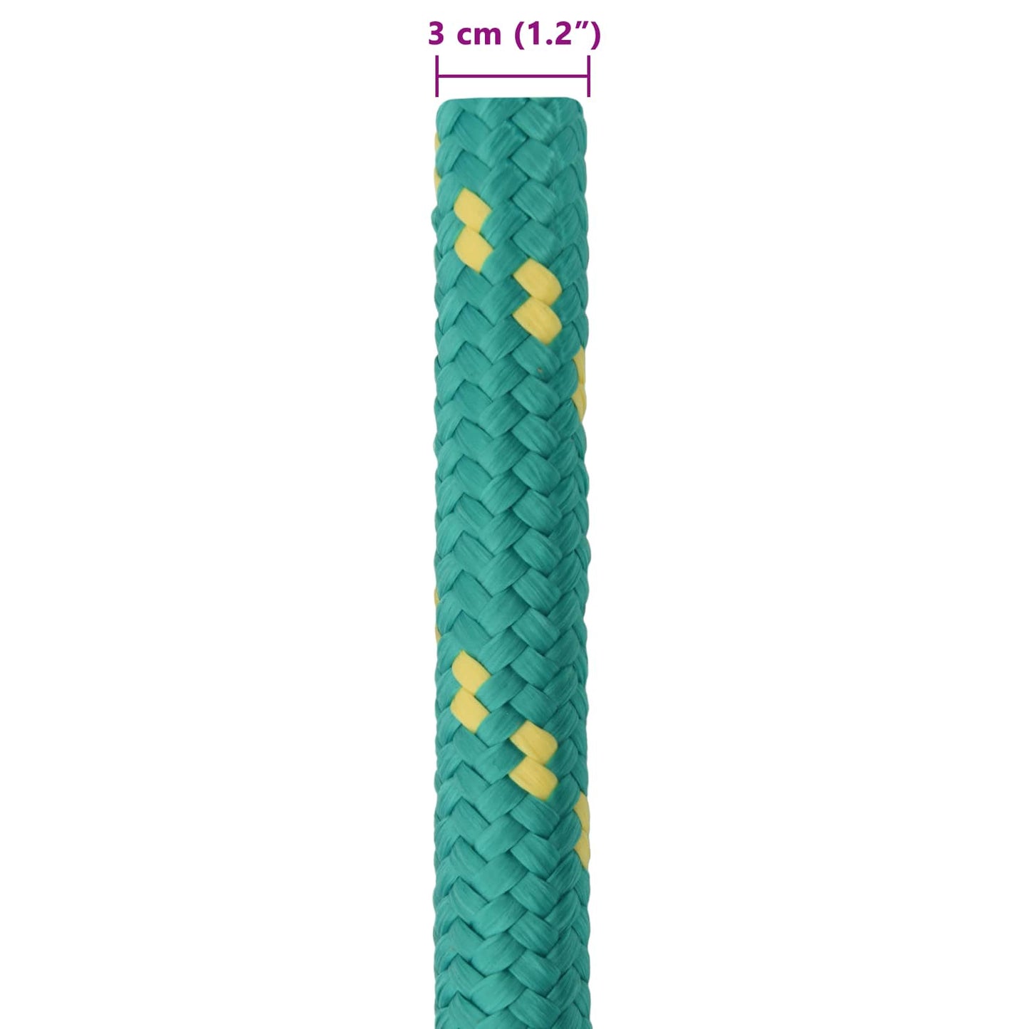 Boat Rope 3 mm 50 m Green PP