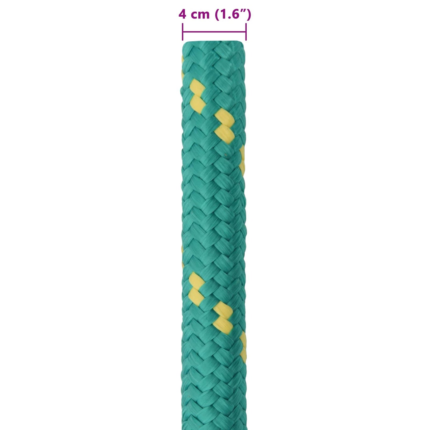 Boat Rope 4 mm 10 m Green