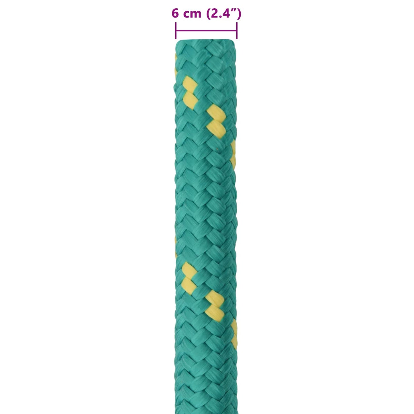 Boat Rope 6 mm 10 m Green