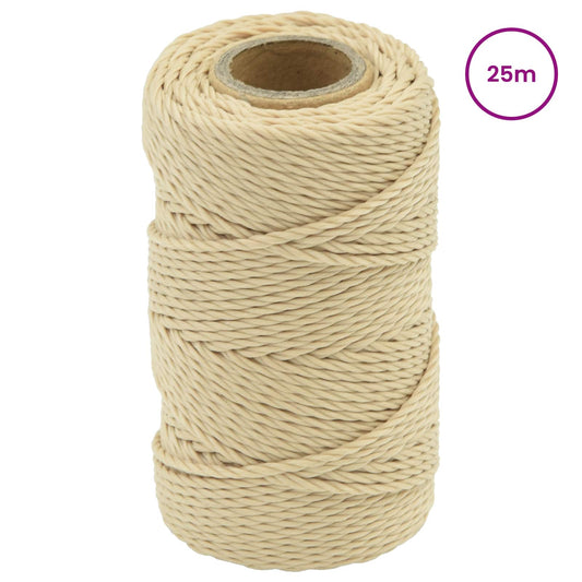 Boat Rope 2 mm 25 m Natural