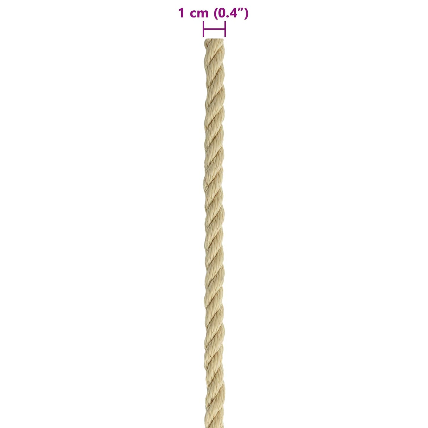 Boat Rope 10 mm 250 m Natural