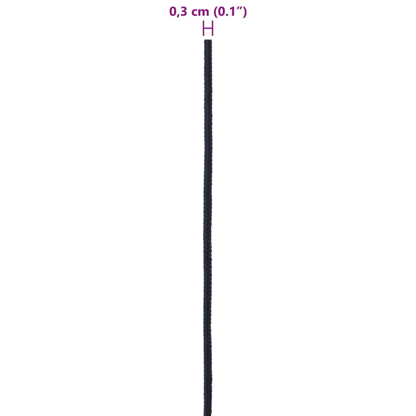 Boat Rope 0.3 mm 50 m Royal Blue Polyester